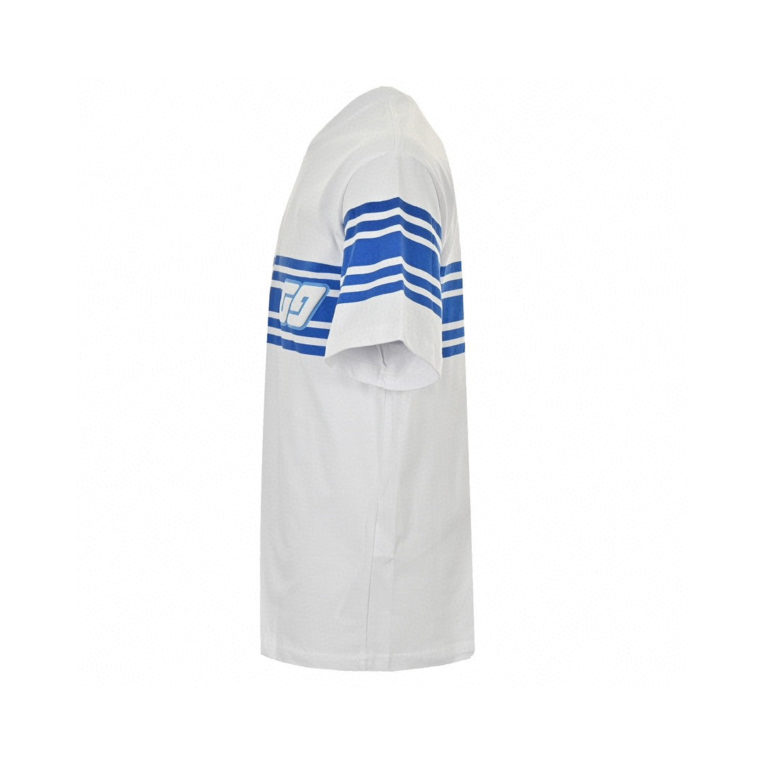 Gucci GG Blue Stripe White T-Shirt - Phantom Kicks
