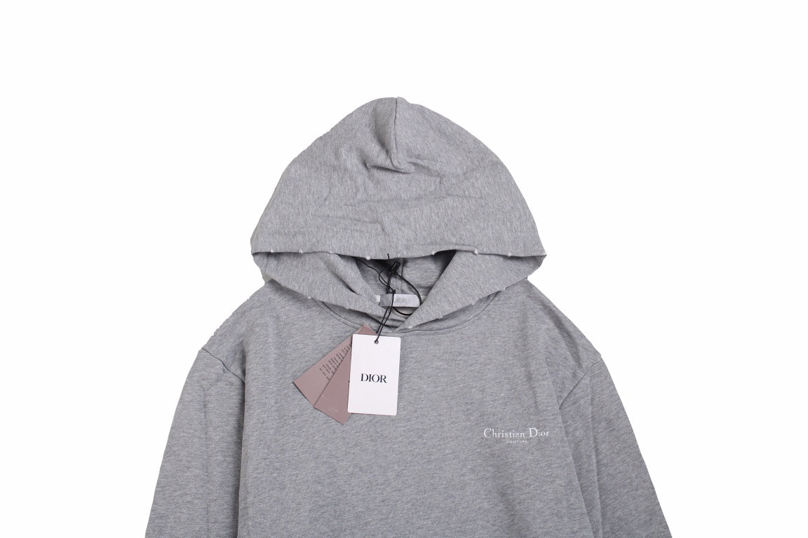 Dior Gray Hoodie - Phantom Kicks