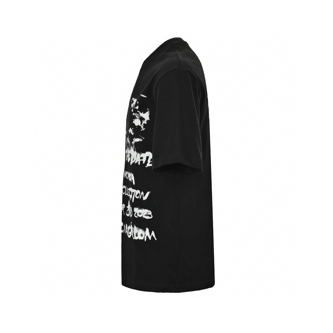 Balenciaga Save the Date Black T-Shirt - Phantom Kicks