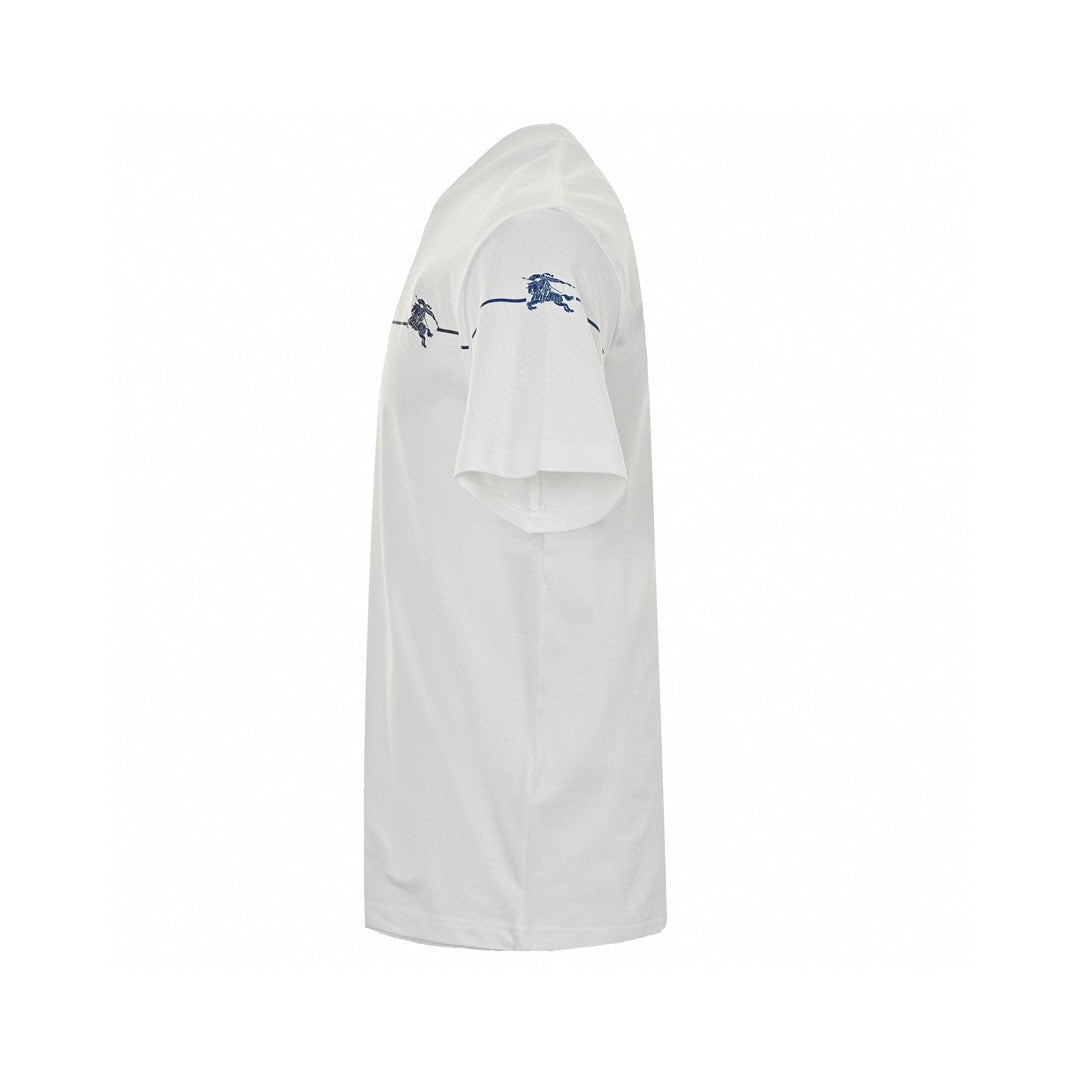 Burberry Equestrian Logo White T-Shirt - Phantom Kicks