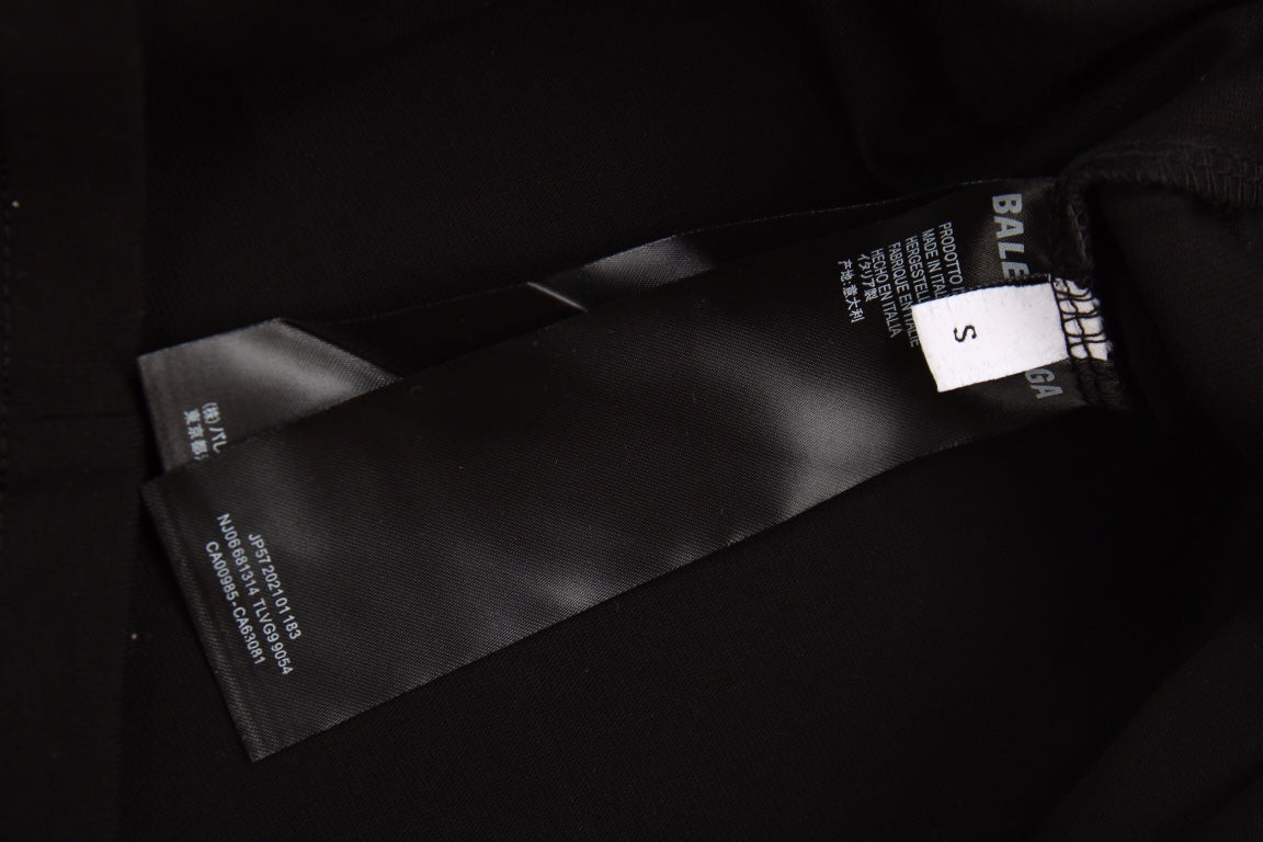 BALENCIAGA SPRAY LOGO T-SHIRT BLACK - Phantom Kicks