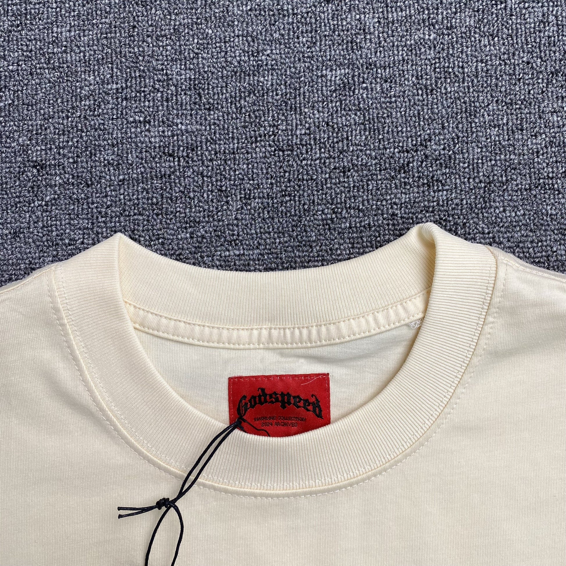 GODSPEED BALACLAVA SZN T-SHIRT BONE - Phantom Kicks