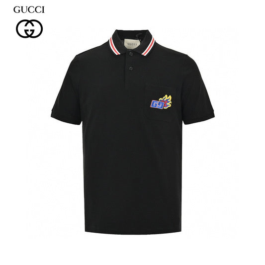 Gucci Flame Logo Polo Shirt - Phantom Kicks