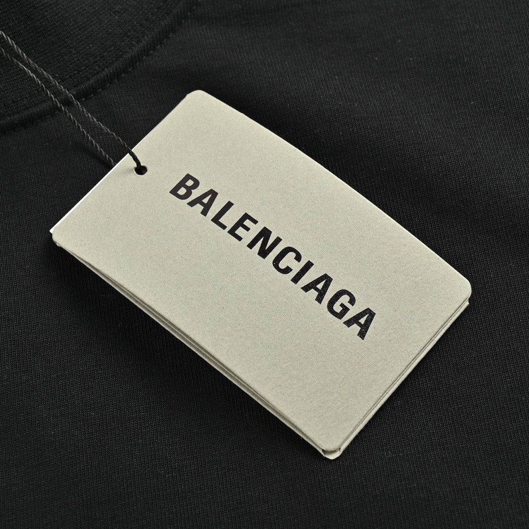 Balenciaga T-Shirt - Overlapping Logo - Phantom Kicks