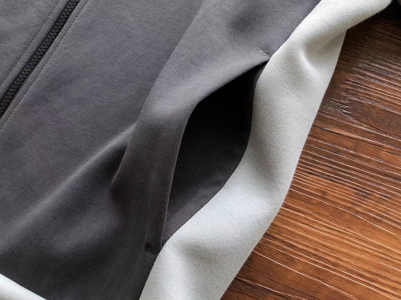NIKE TECH FLEECE HOODIE x GREY/BLACK/GREEN - Phantom Kicks