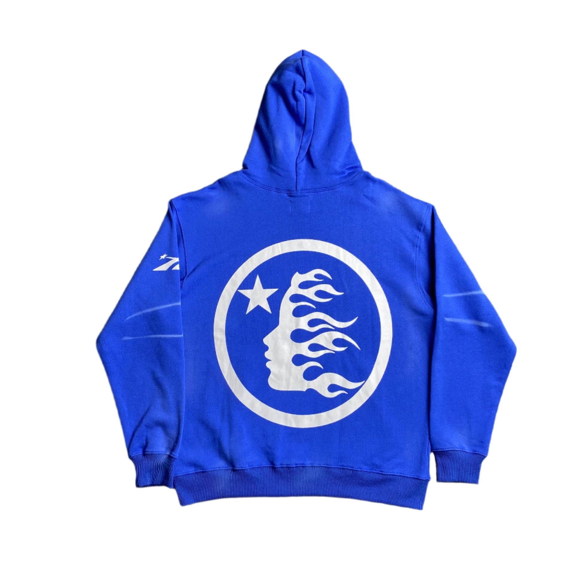 Hellstar "No Guts No Glory" Blue Hoodie - Phantom Kicks