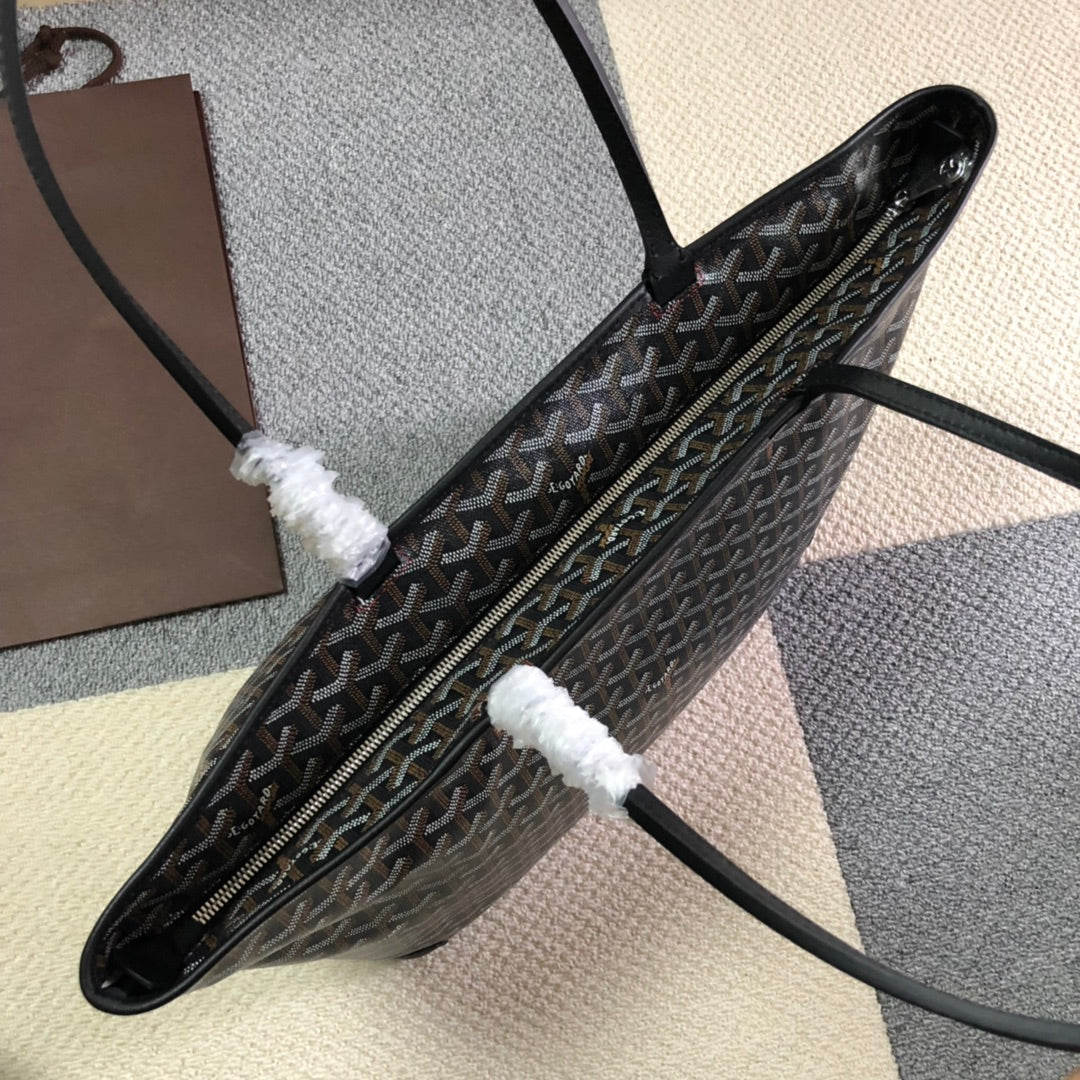 GOYARD ARTOIS PM TOTE BAG BLACK - Phantom Kicks