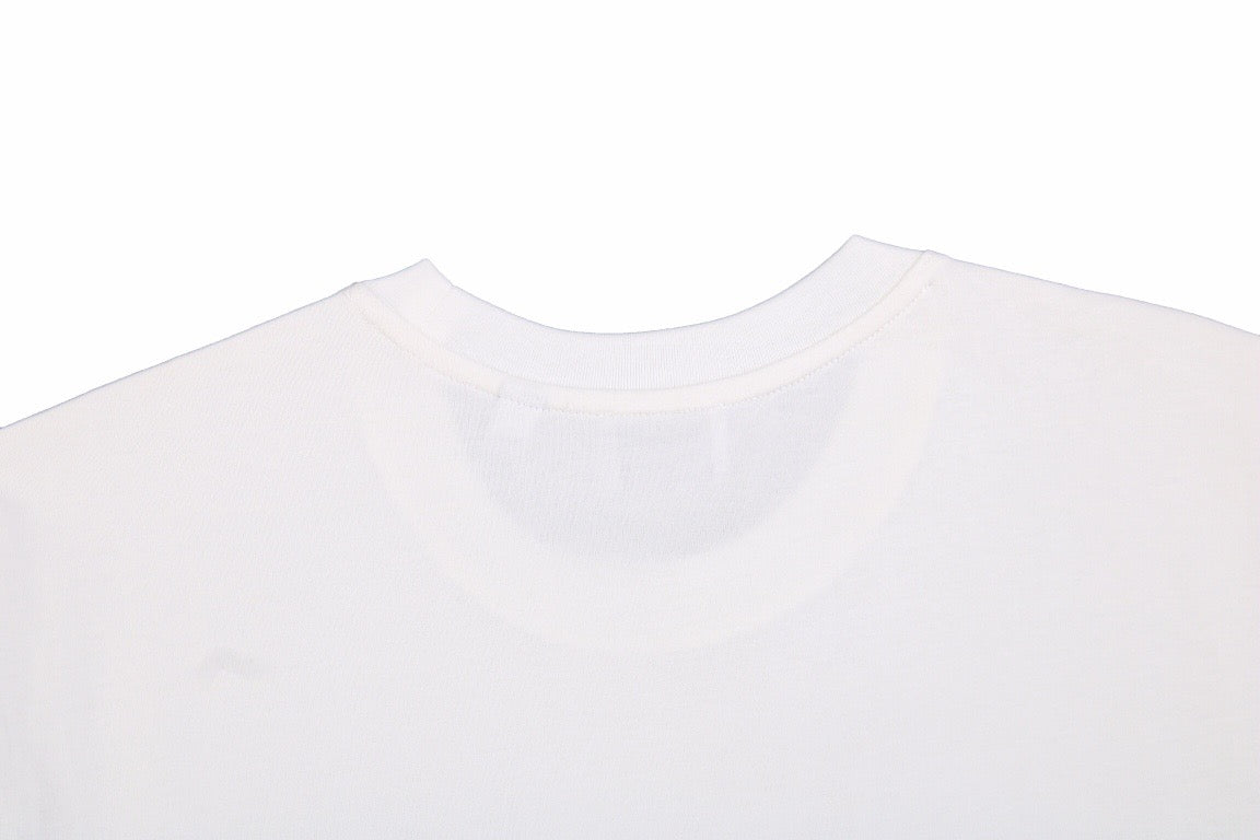 Burberry Check Panel T-Shirt (White) - Phantom Kicks