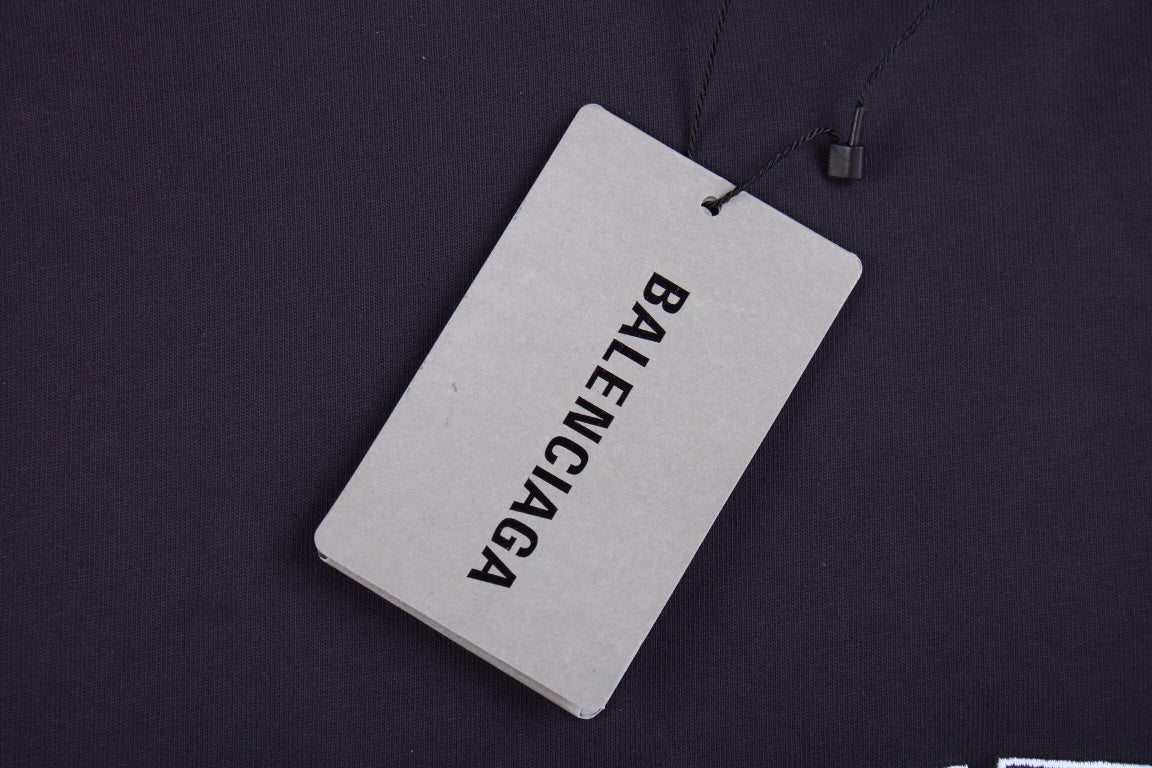 BALENCIAGA XXXL LOGO T-SHIRT BLACK - Phantom Kicks