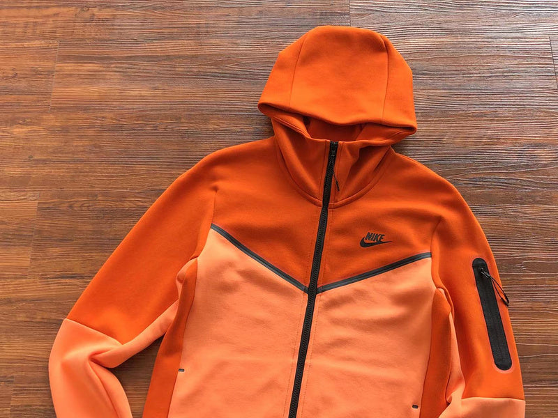 NIKE TECH FLEECE HOODIE x CAMPFIRE ORANGE - Phantom Kicks