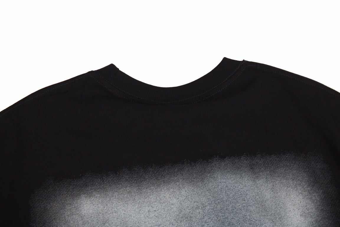 BALENCIAGA SPRAY LOGO T-SHIRT BLACK - Phantom Kicks