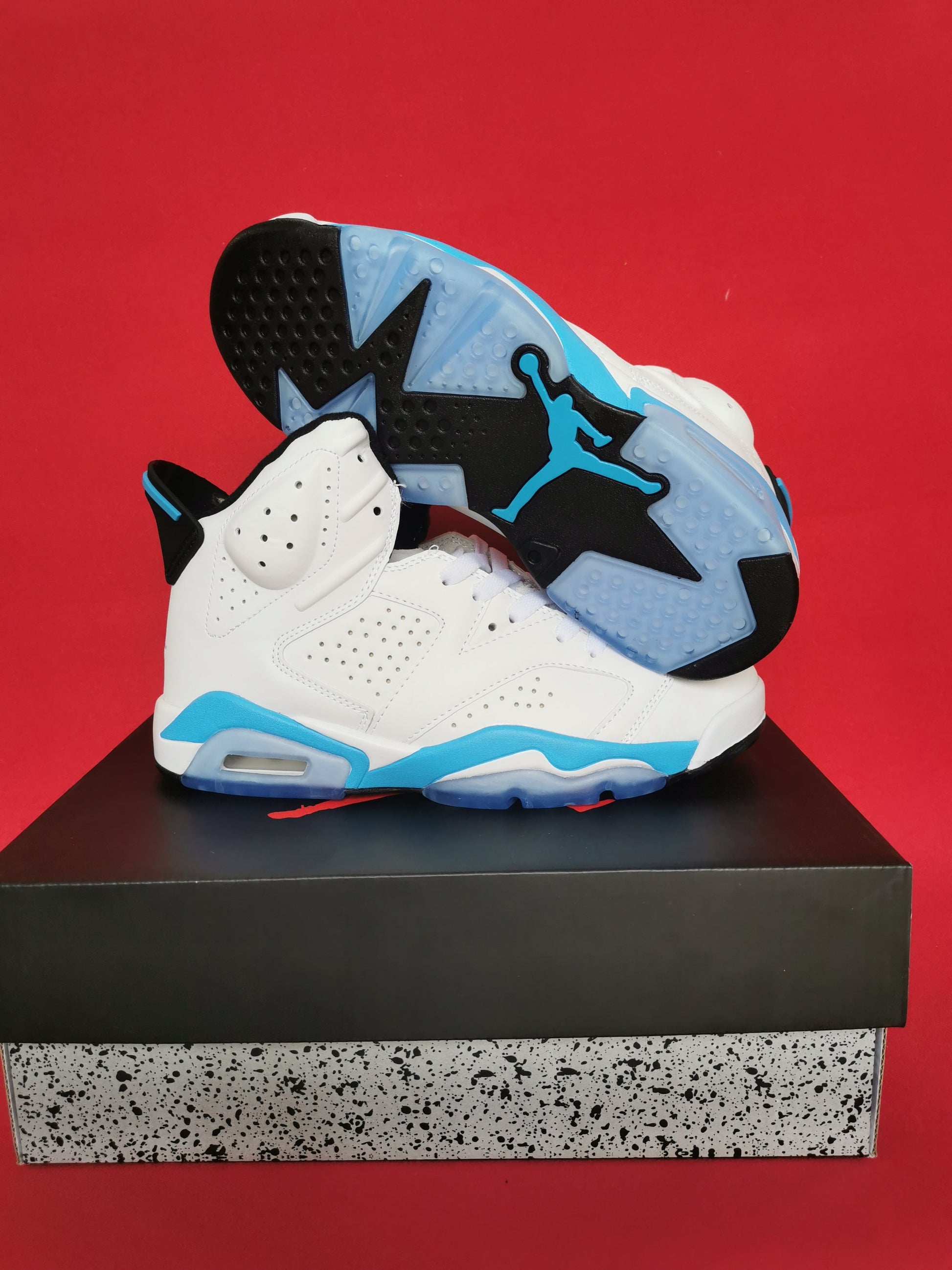 Jordan 6 White and Blue - Phantom Kicks