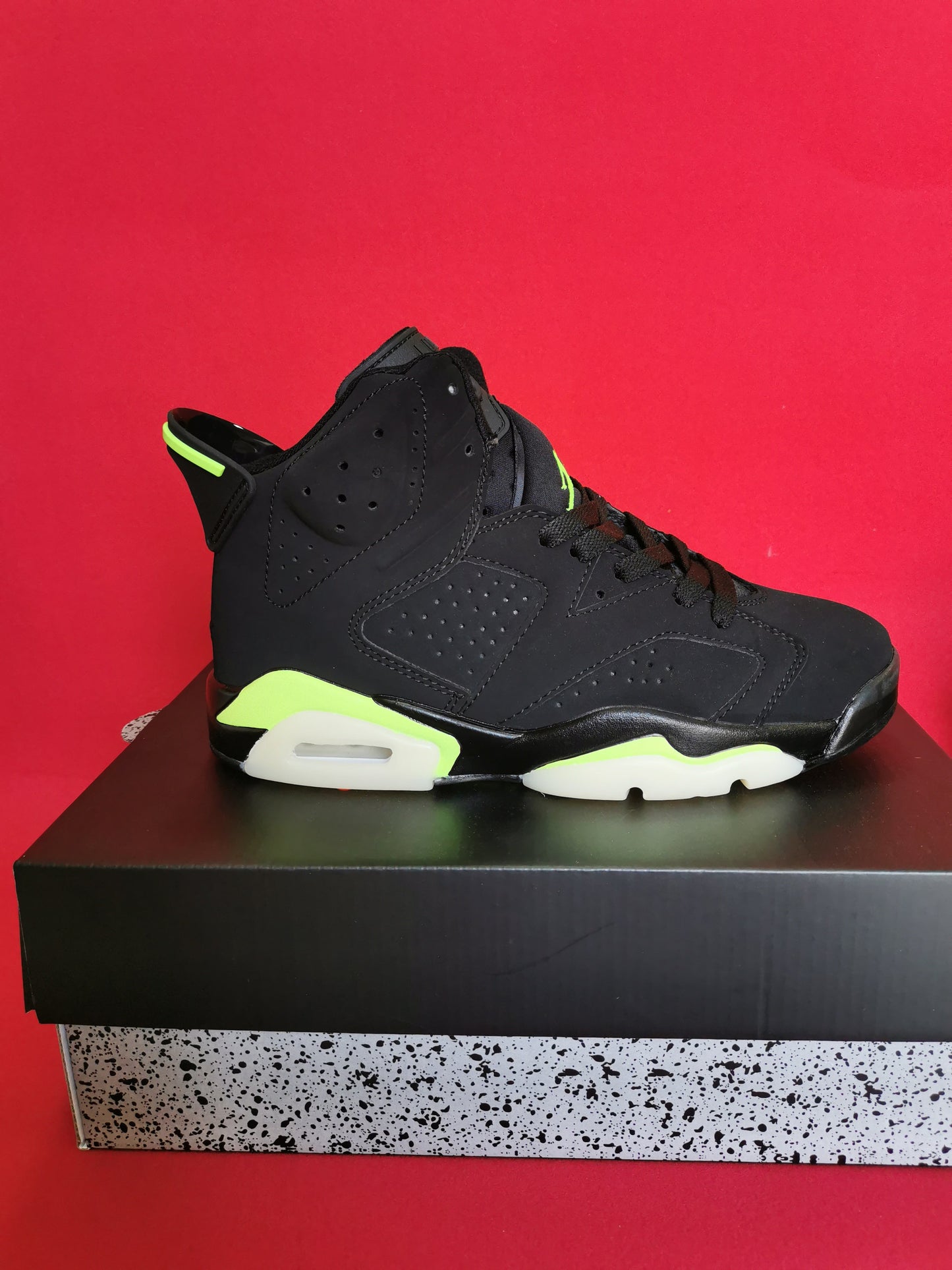 Jordan 6 Black and green - Phantom Kicks