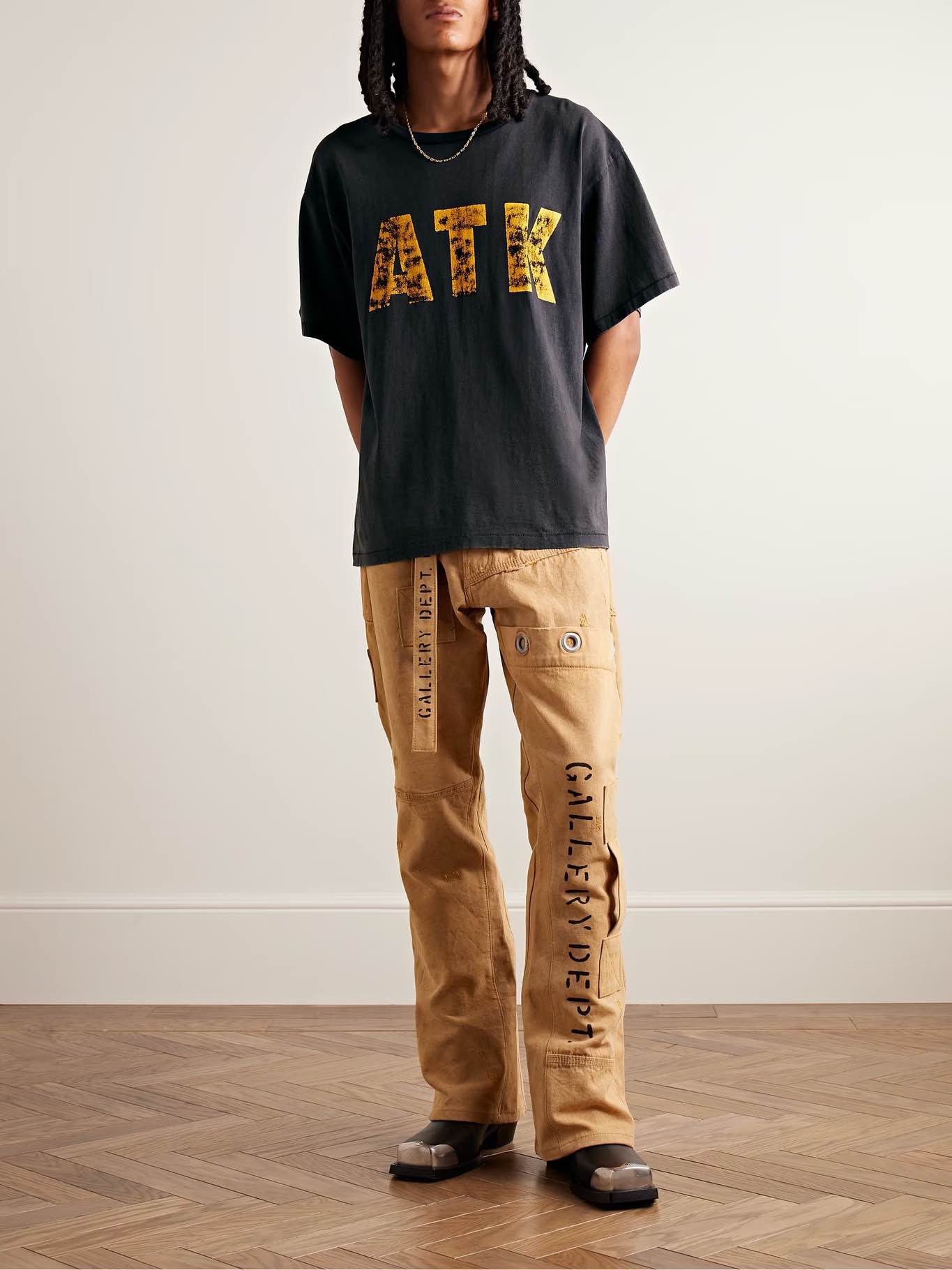 GALLERY DEPT. DISTRESSED ATK TEE - Phantom Kicks