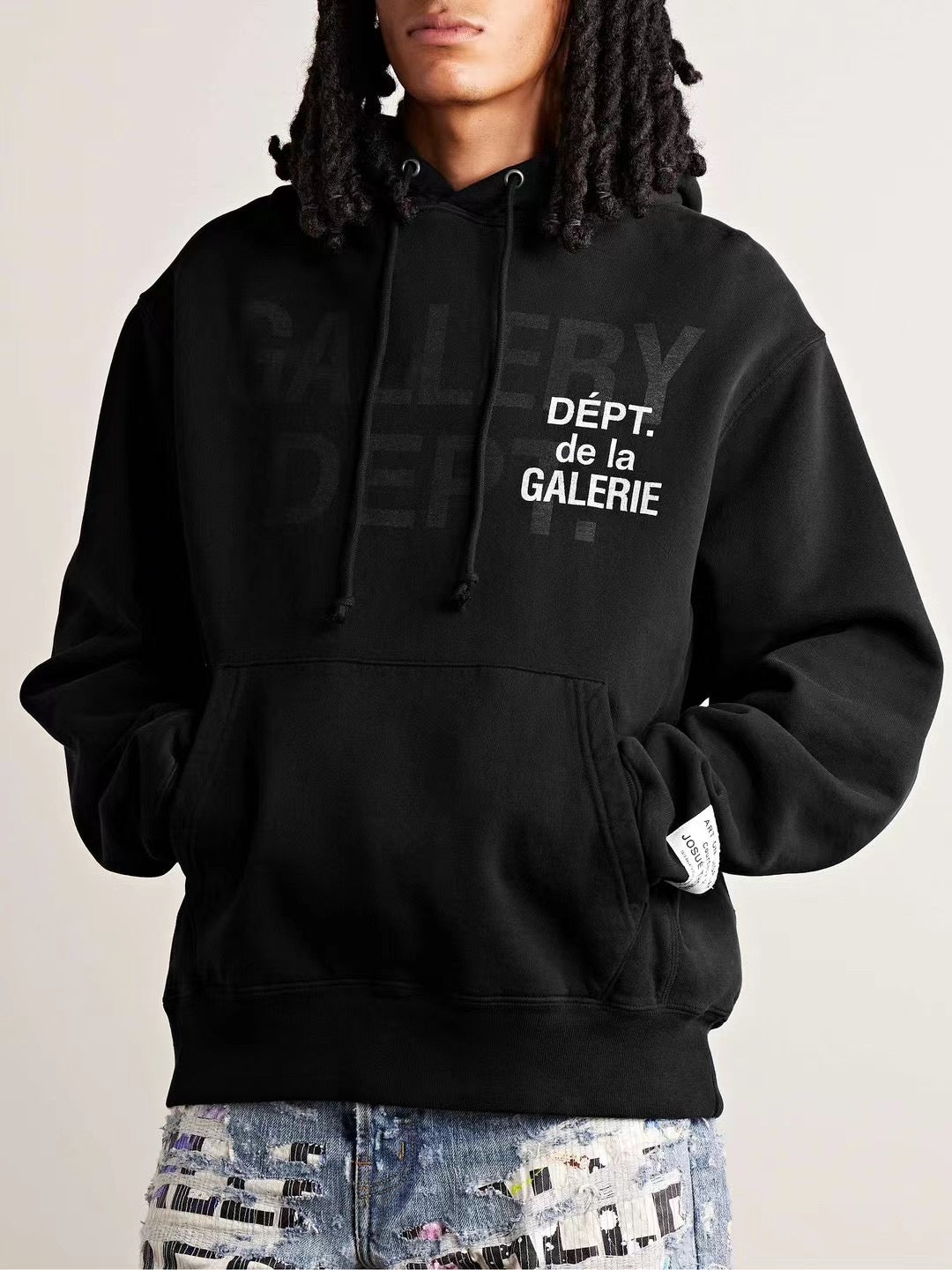 GALLERY DEPT GD MULTI LOGO HOODIE - Phantom Kicks