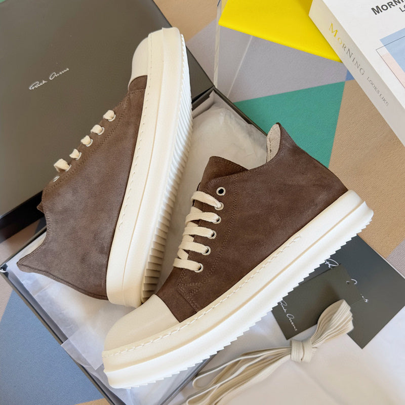 Rick Owens taupe Low-Top Sneakers - Phantom Kicks