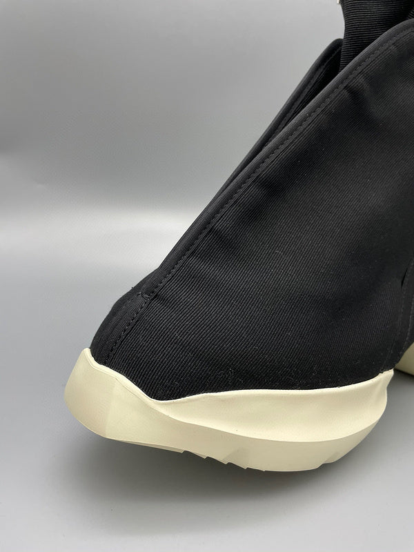 Rick Owens Black High-Top Canvas Boots - Phantom Kicks