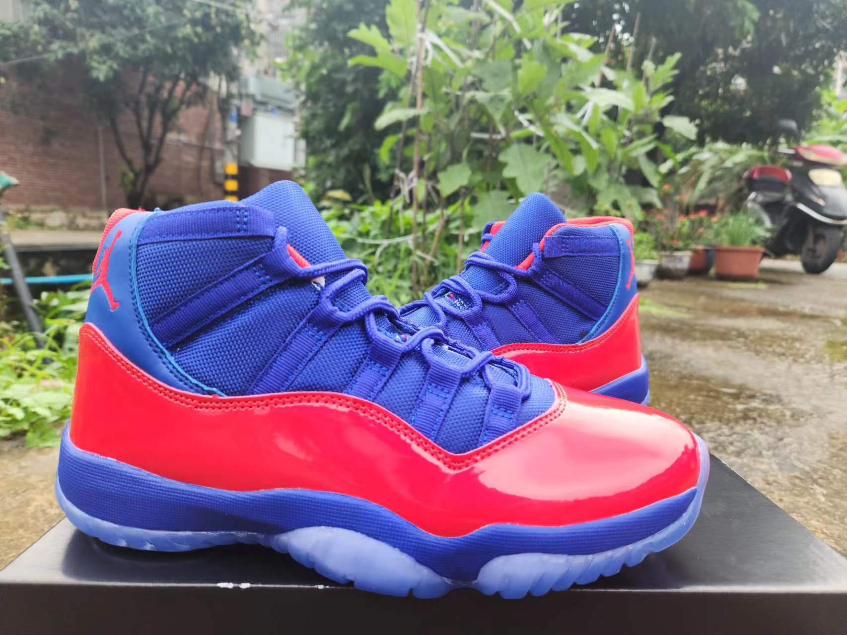 JORDAN 11 Blue and Red - Phantom Kicks