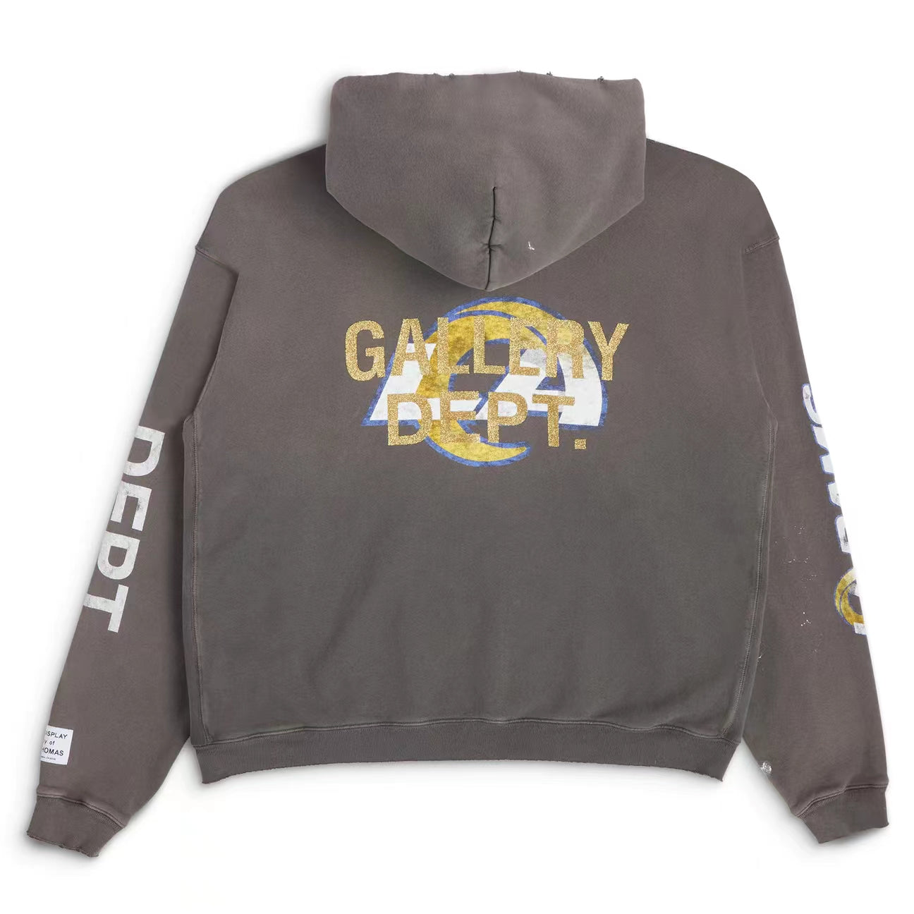 GALLERY DEPT GD X LA RAMS 90'S VINTAGE HOODIE - Phantom Kicks