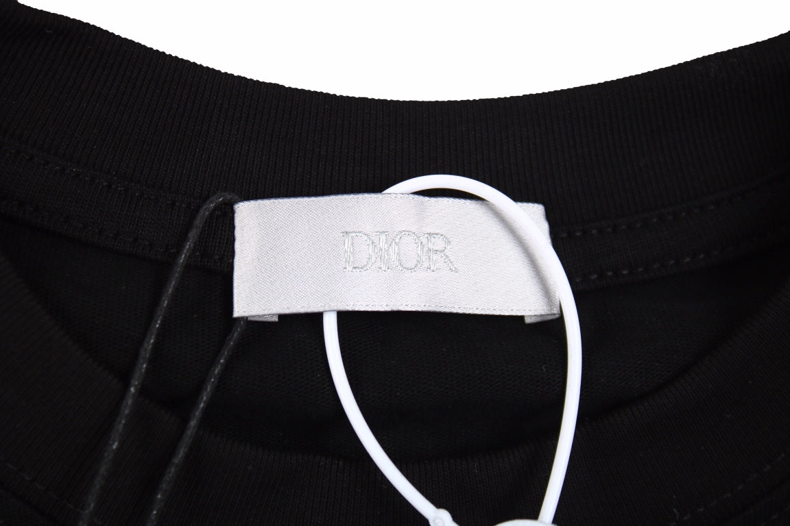 Dior Embroidered Lizard T-Shirt - Black - Phantom Kicks