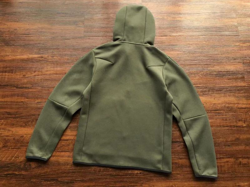 NIKE TECH FLEECE HOODIE x ARMY GREEN - Phantom Kicks