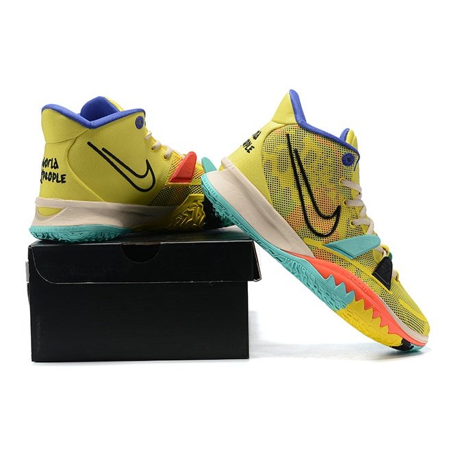 NIKE KYRIE 7 x 1 WORLD 1 PEOPLE YELLOW - Phantom Kicks