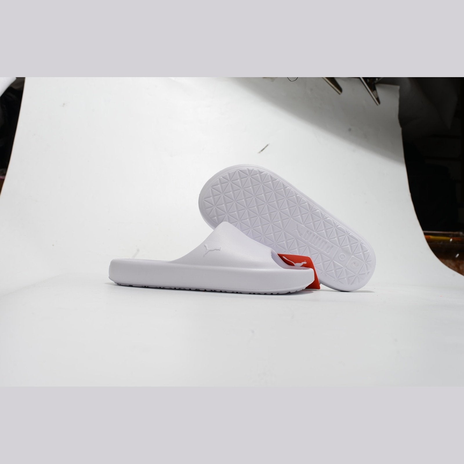 PUMA SHIBUI CAT SLIDE x TRIPLE WHITE - Phantom Kicks