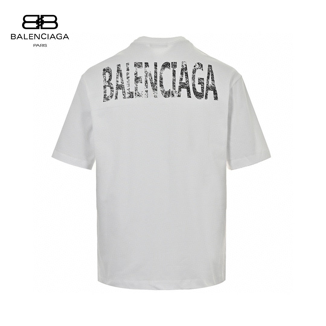 Balenciaga T-Shirt - Distressed Logo - Phantom Kicks