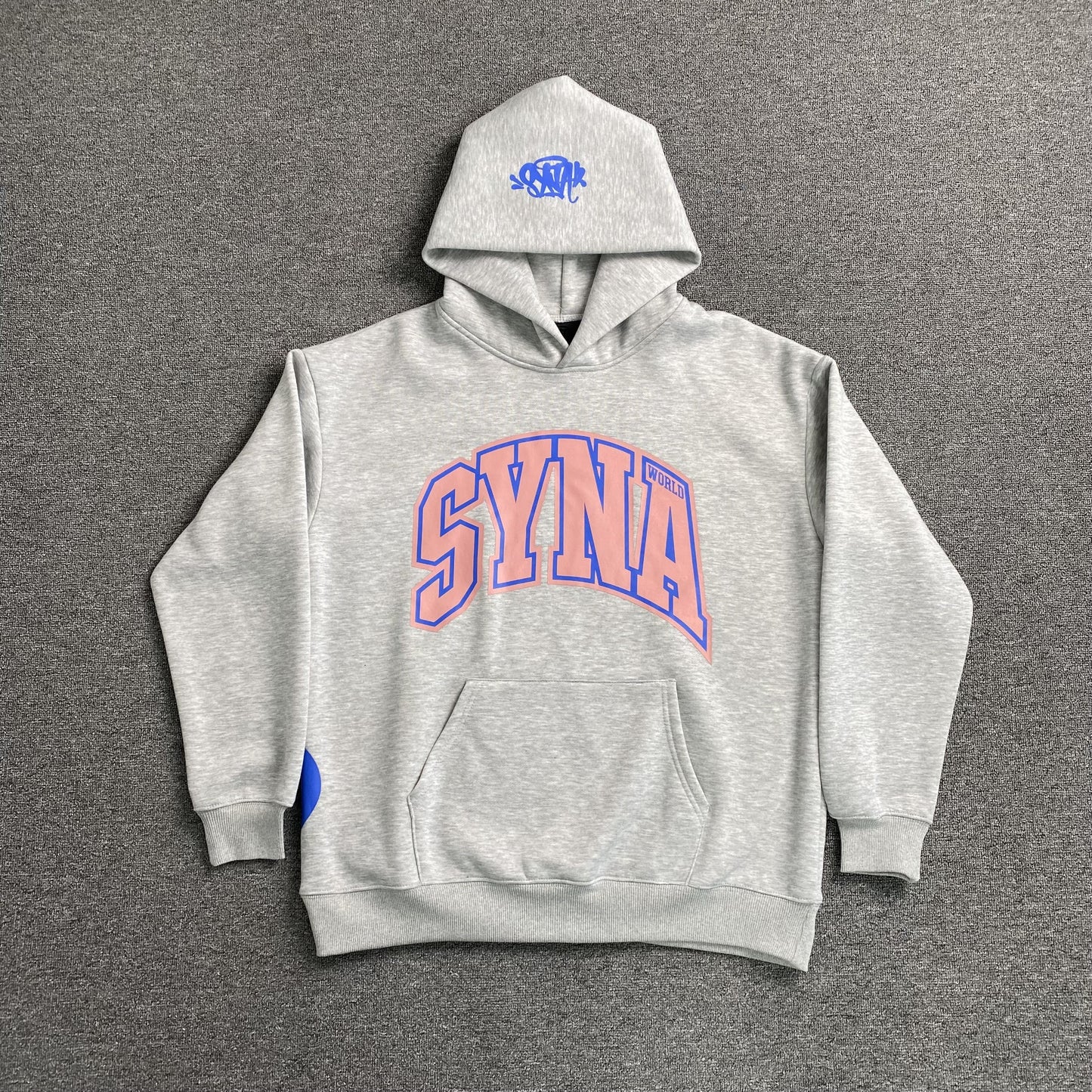 SYNA WORLD COLLEGE HOODIE GREY - Phantom Kicks