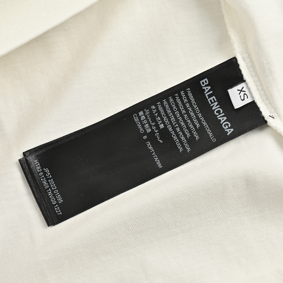Balenciaga T-Shirt - Back Logo - Phantom Kicks