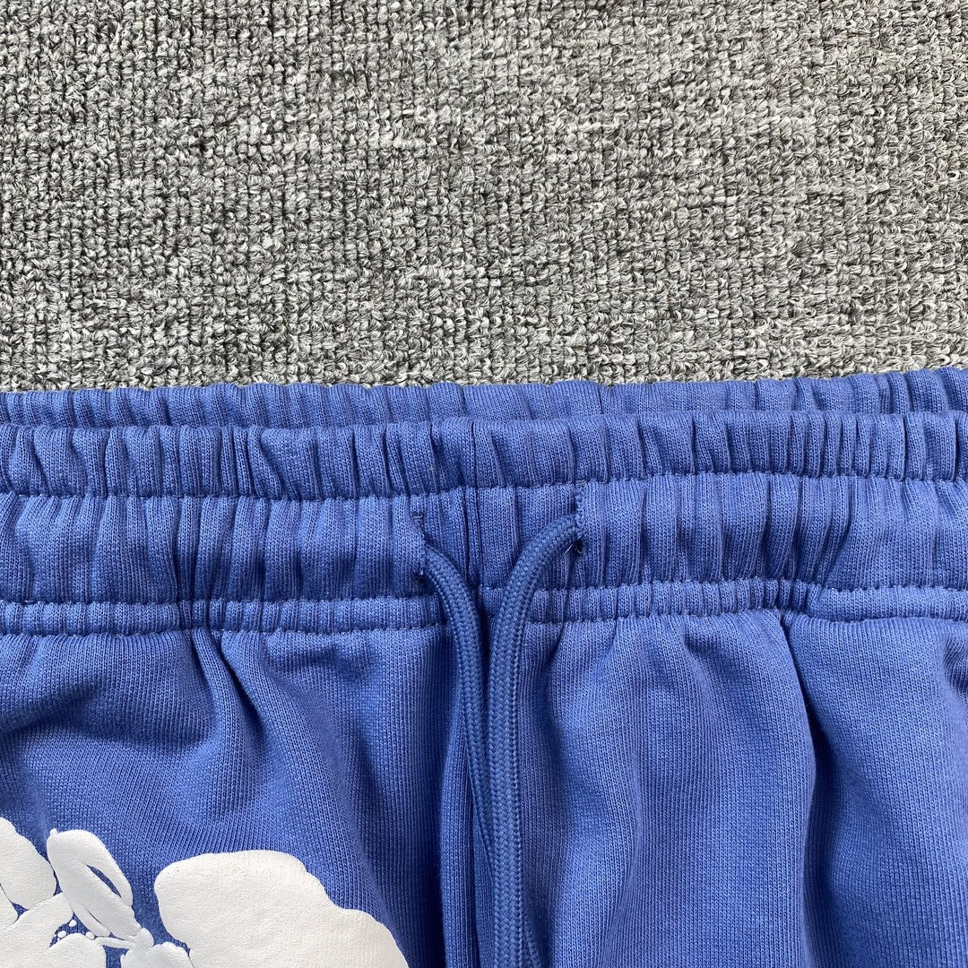 DENIM TEARS COTTON WREATH SWEATPANTS BLUE - Phantom Kicks