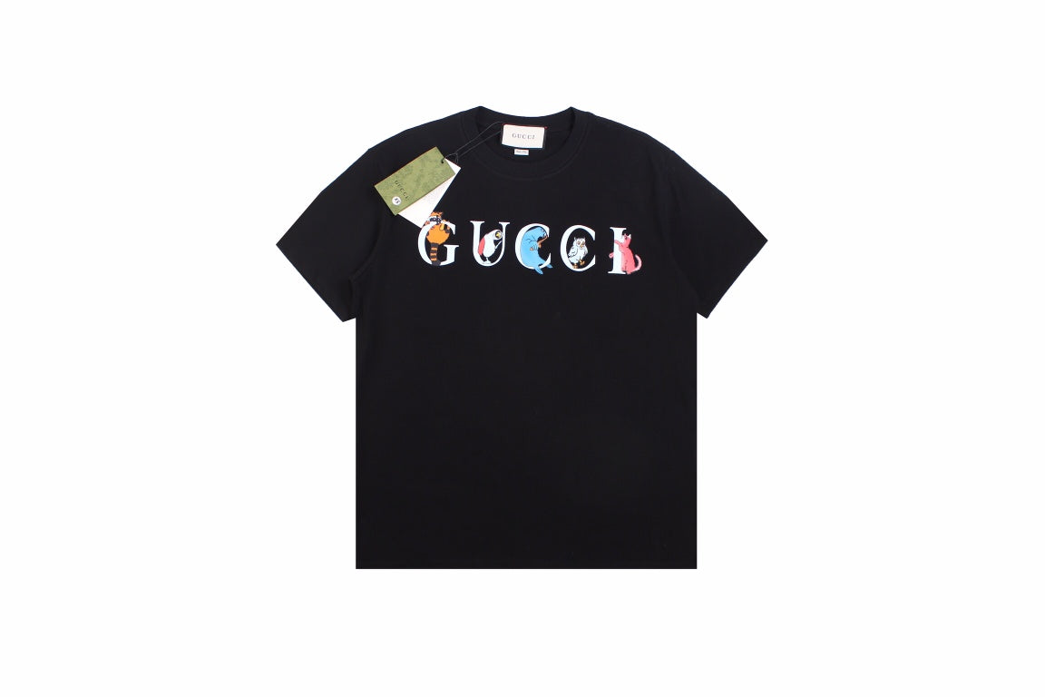 Gucci Mushroom Cluster T-Shirt (Black) - Phantom Kicks