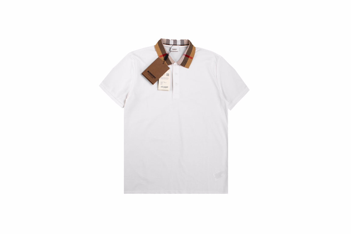 Burberry Polo Shirt (White) - Phantom Kicks