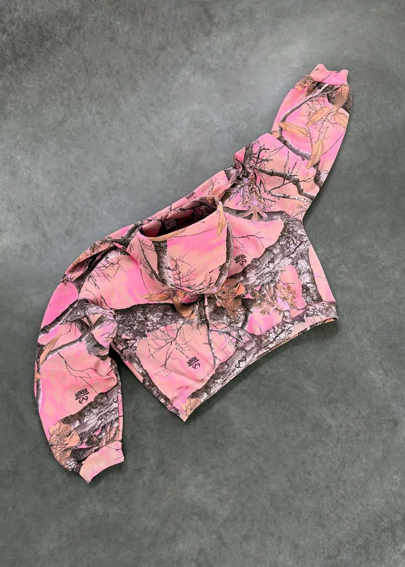 Pink Forest Camouflage Hoodie for Men & Women - Phantom Kicks