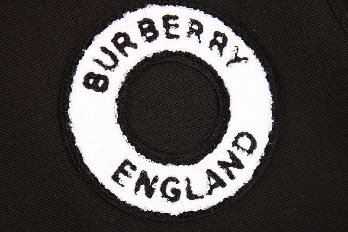 Burberry England Logo Polo Shirt - Black - Phantom Kicks