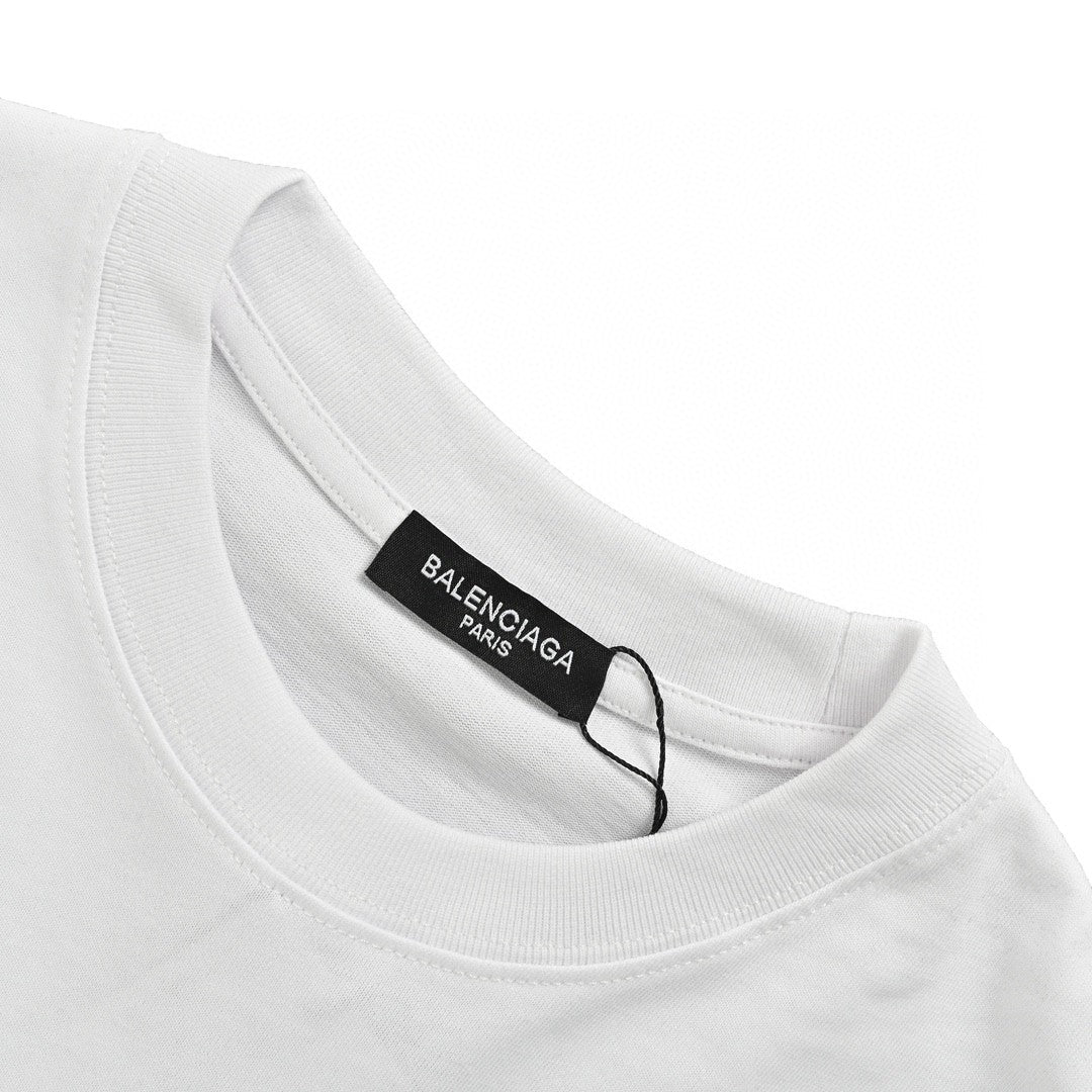 Balenciaga Save the Date White T-Shirt - Phantom Kicks