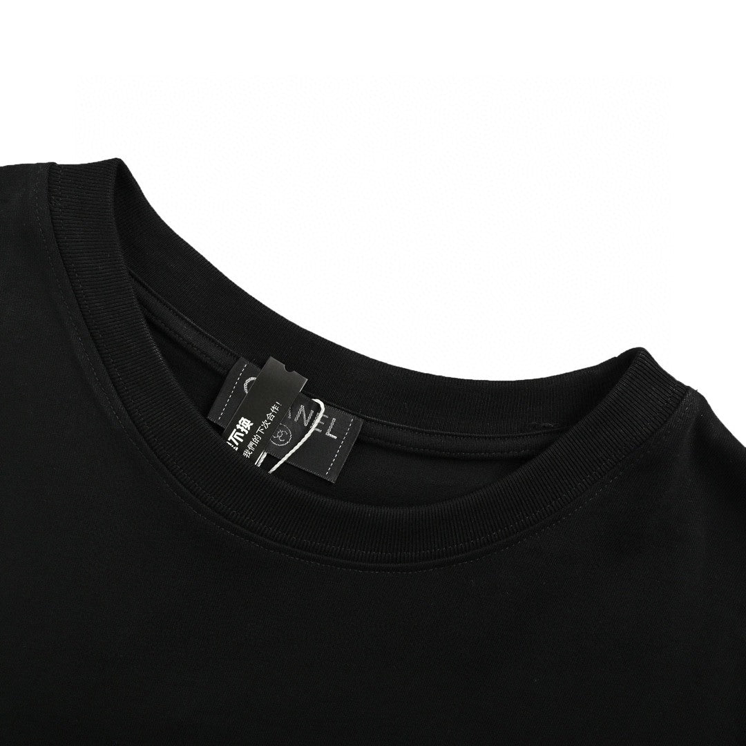 Chanel Double C Logo T-Shirt (Black) - Phantom Kicks