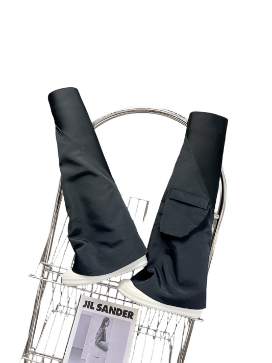 Rick Owens Black Over-the-Knee Boots - Phantom Kicks