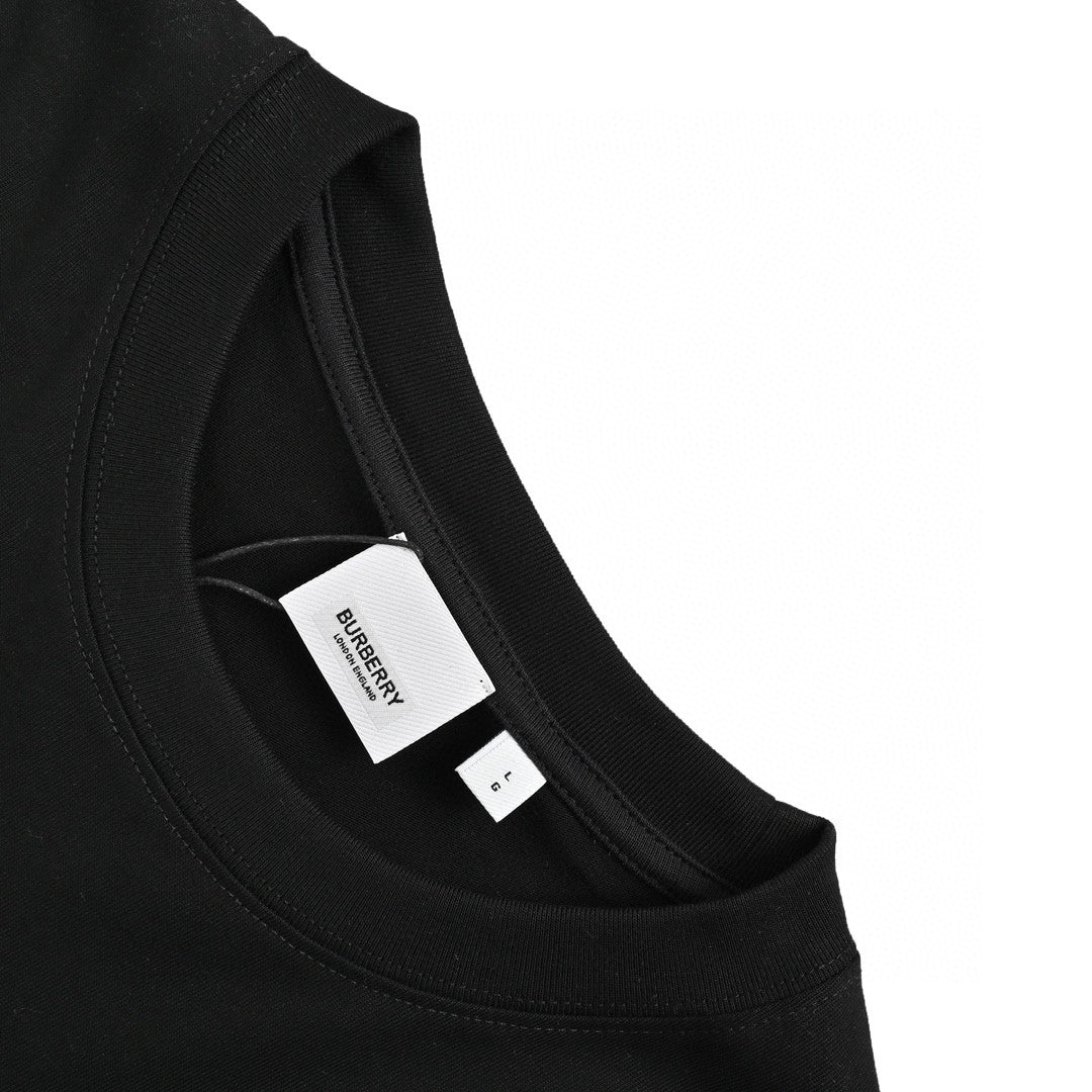 Burberry Knight Logo Black T-Shirt - Phantom Kicks
