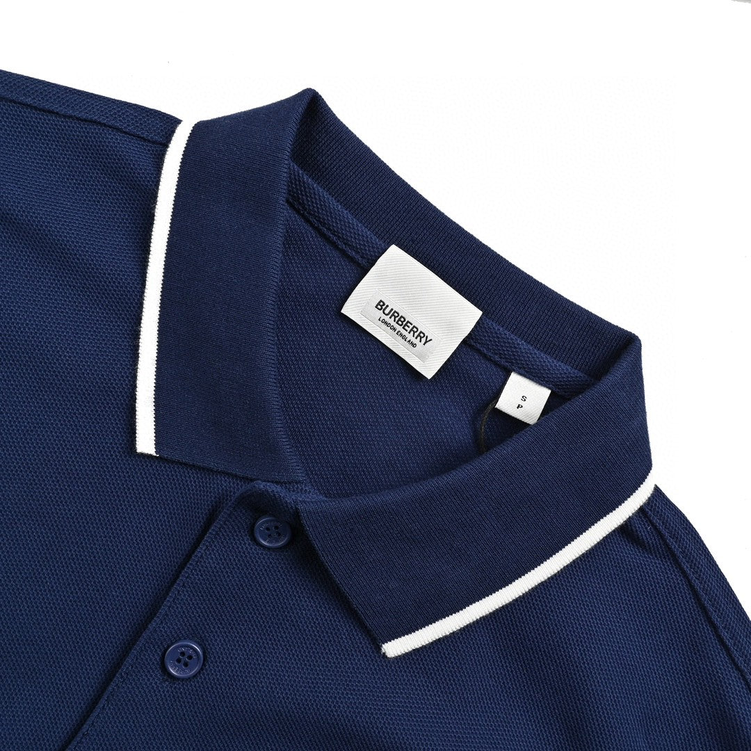 Burberry England Polo Shirt (Navy Blue) - Phantom Kicks