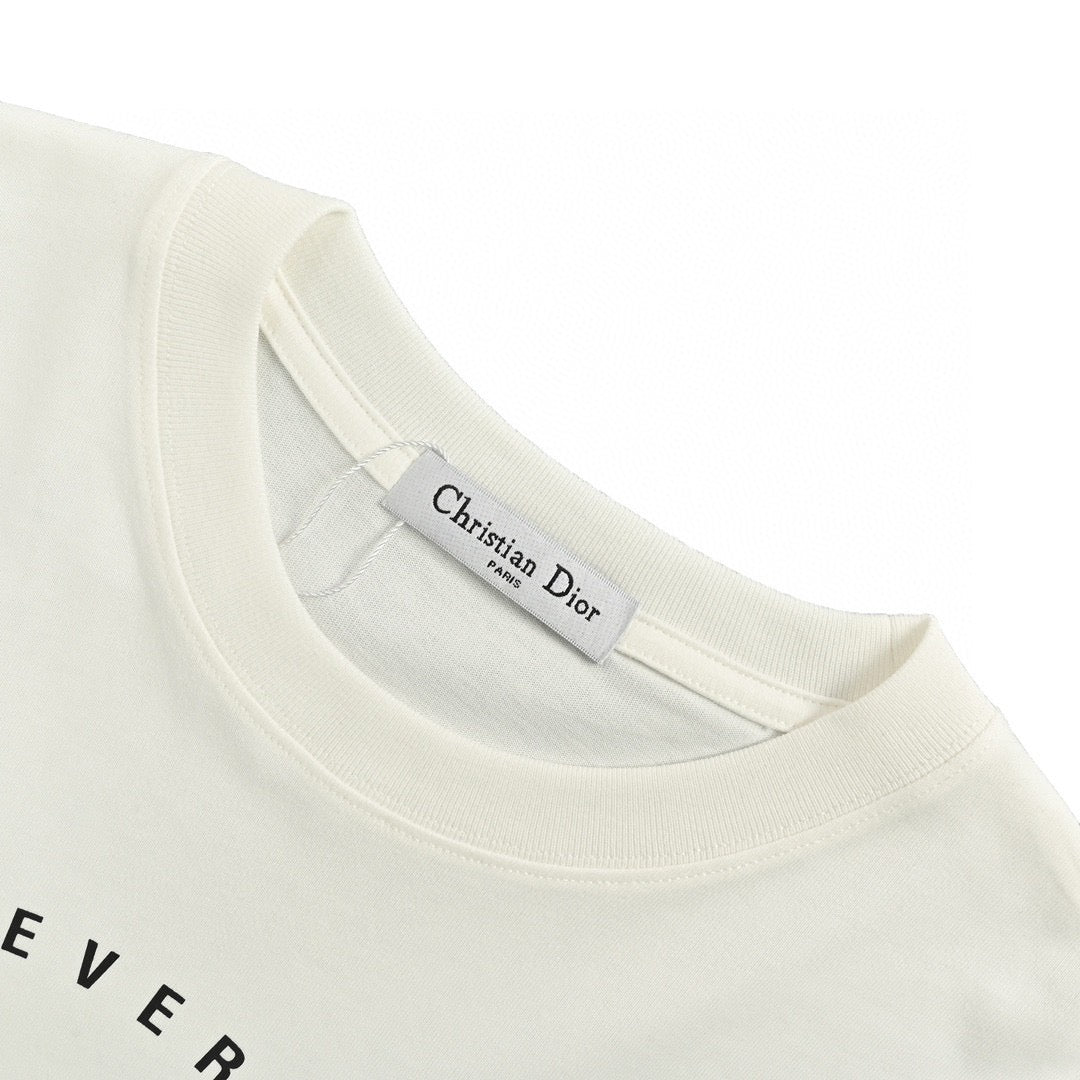 Dior "Forever Dior" T-Shirt (White) - Phantom Kicks