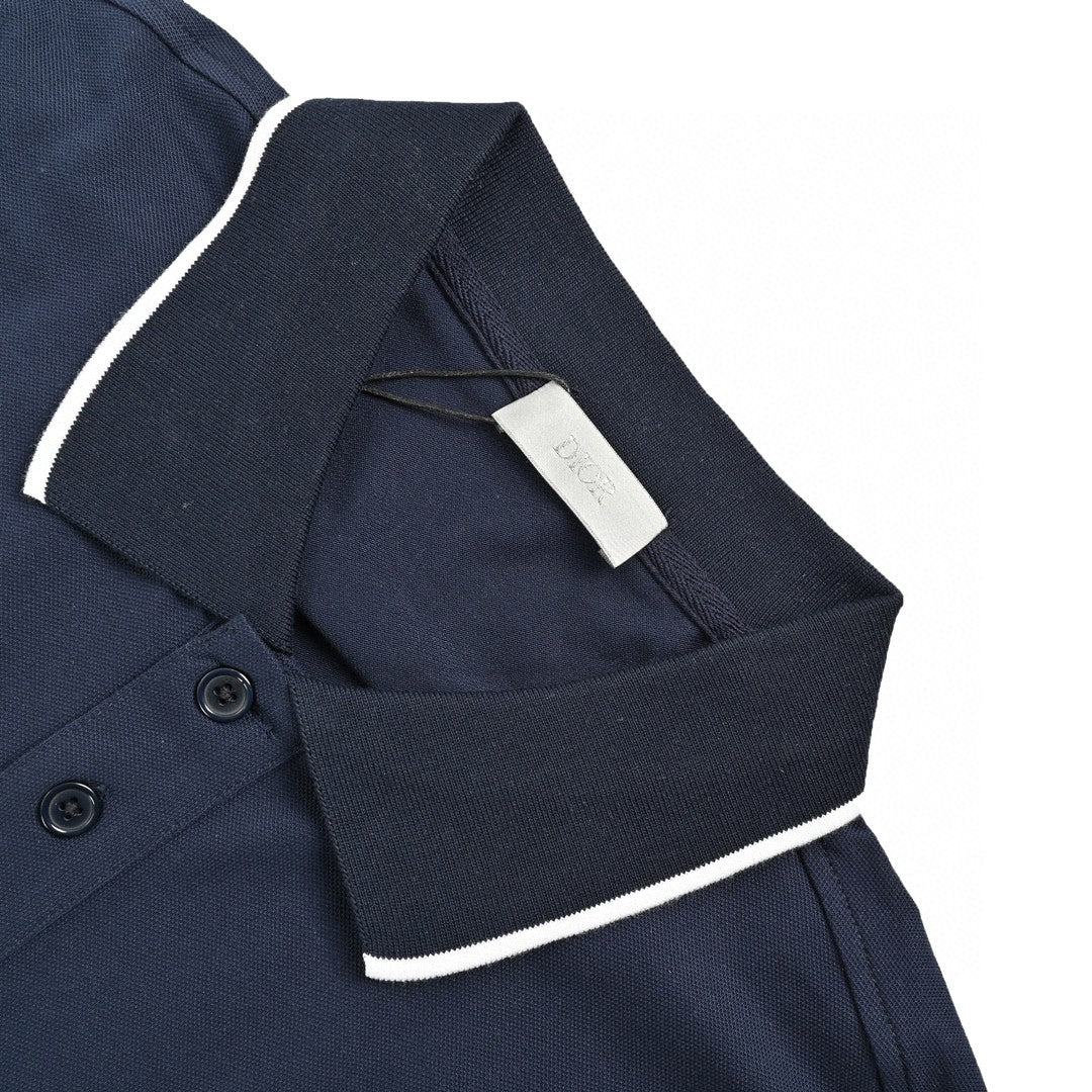 Dior Navy Polo Shirt - Phantom Kicks