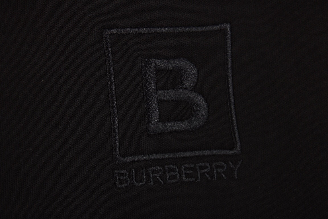 BURBERRY ZIP-UP HOODIE BLACK - Phantom Kicks