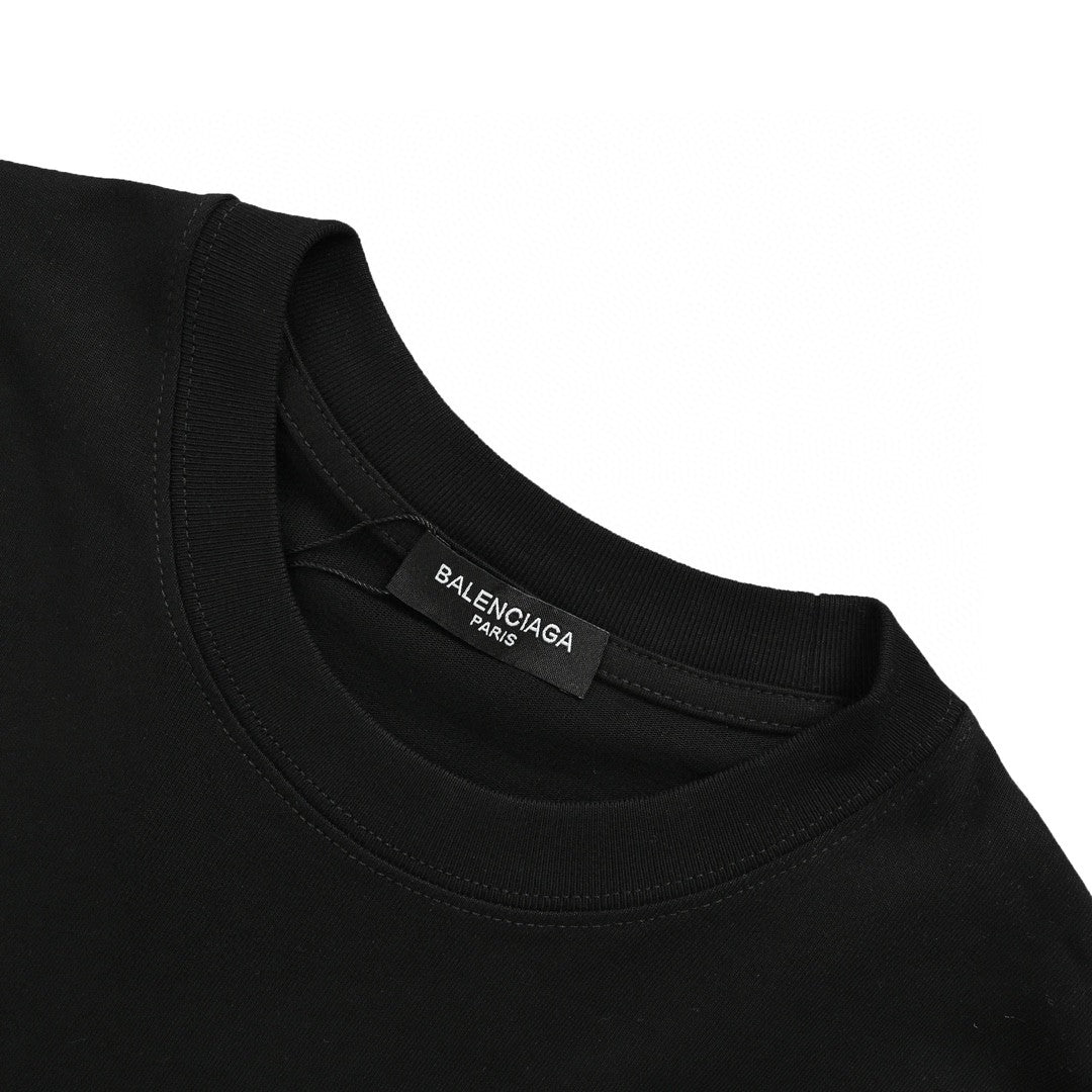 Balenciaga Save the Date Black T-Shirt - Phantom Kicks