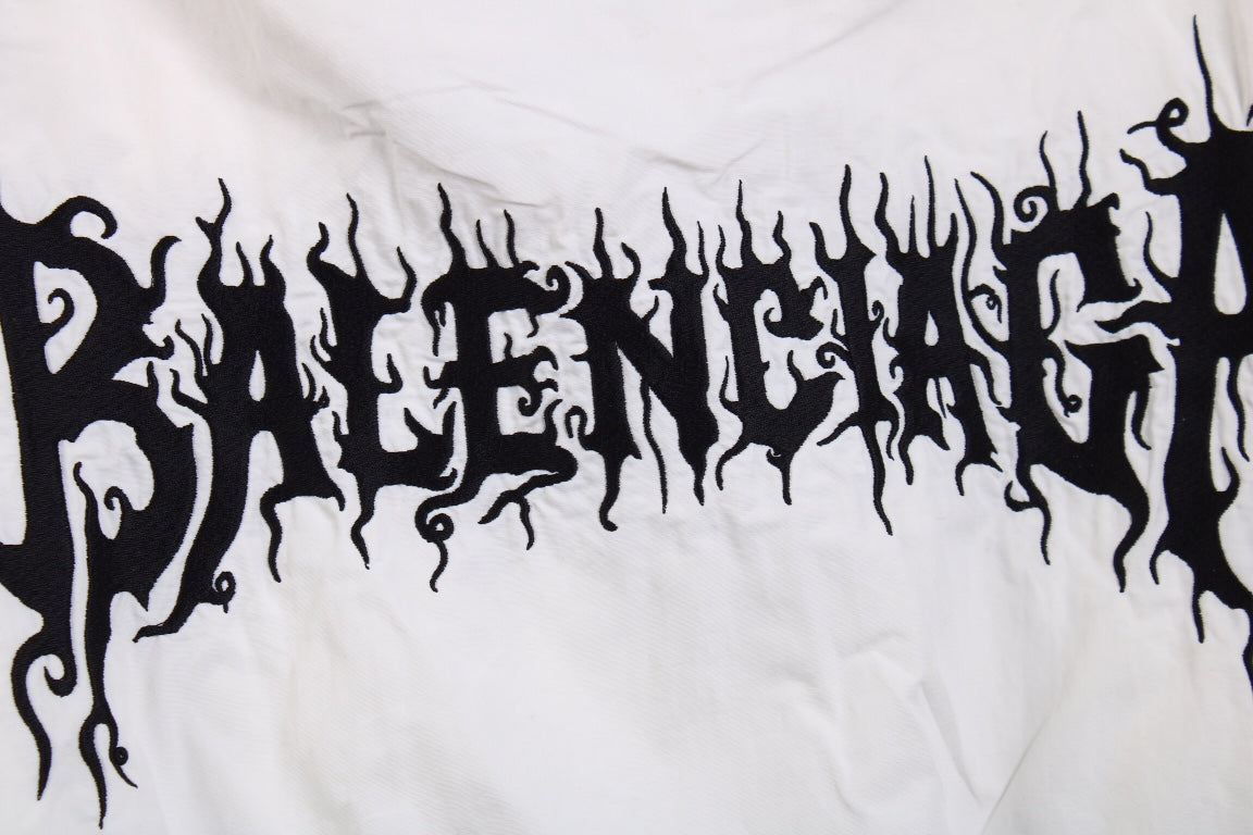 Balenciaga White Zip-Up Jacket - Phantom Kicks
