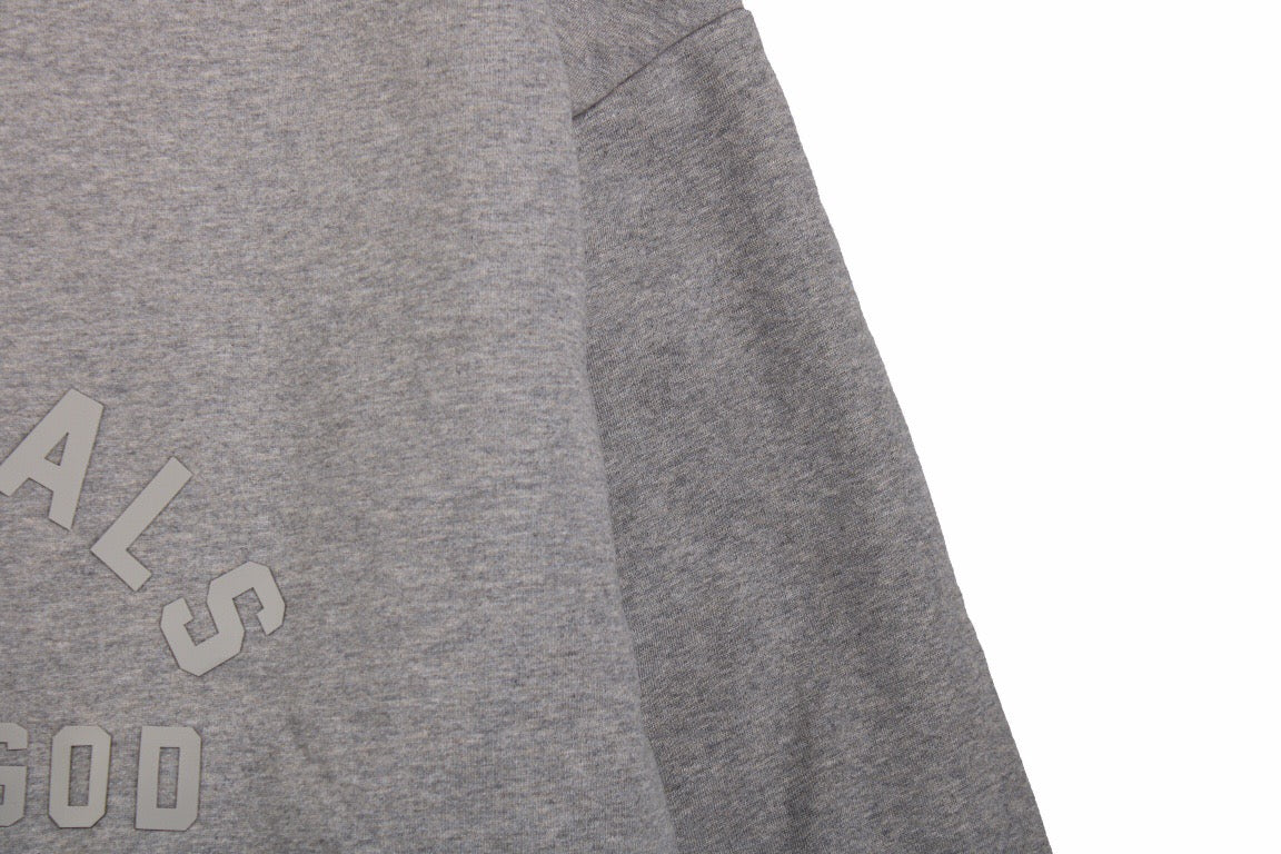 Fear of God Essentials Hoodie - Grey with Yellow Hood - Phantom Kicks