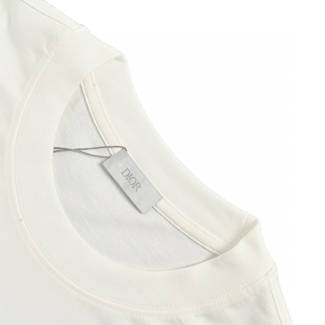 Dior White and Brown T-Shirt - Phantom Kicks