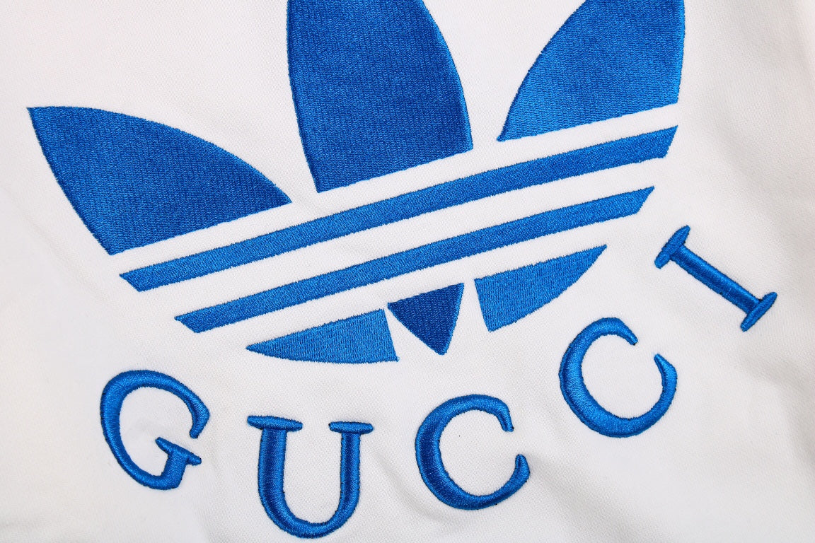 Gucci x Adidas White Hoodie - Phantom Kicks