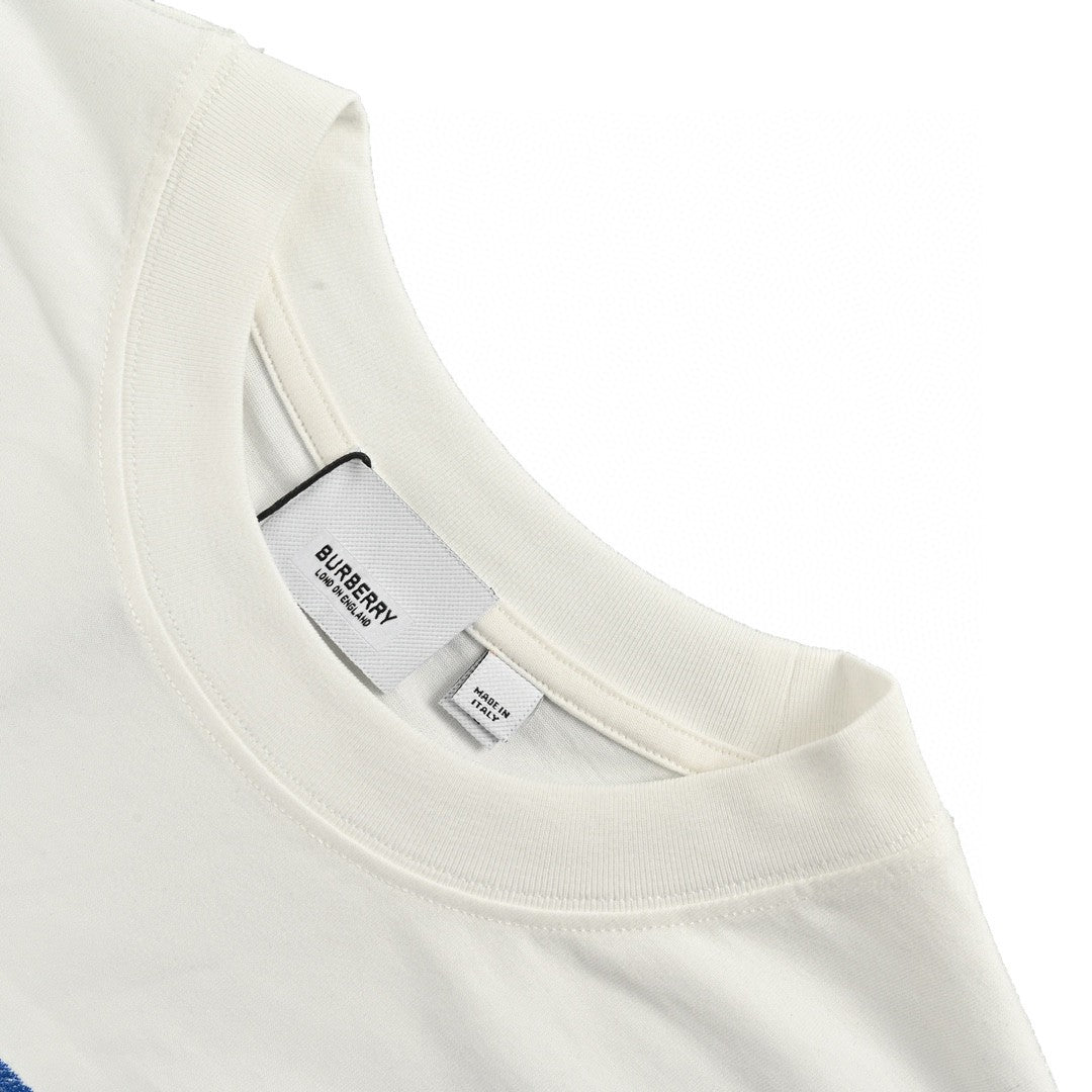 Burberry Knight Logo T-Shirt (White) - Phantom Kicks