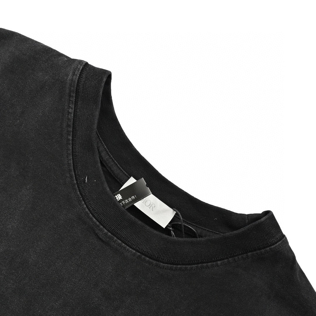 Dior Logo T-Shirt (Black) - Phantom Kicks